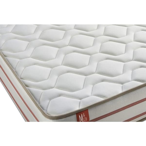 Madrass LE DOUX 90x190 cm Minnesskum 3 komfortzoner - Tjocklek 24 cm
