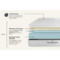 Miniatyrbild 4 av 4: Memory foam mattress Nottingham 90x190