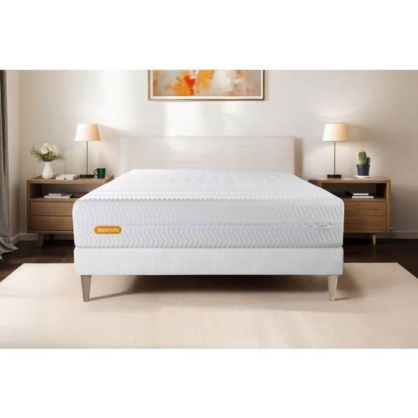Madrass - Septnuits - Memo Bio - 180x200 - 26 cm - Balancerad - 5 komfortzoner