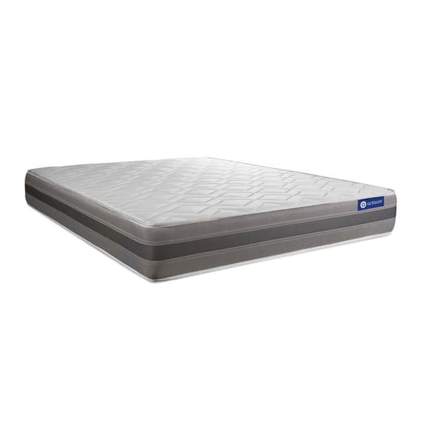 Madrass 180x200 Actiflex relax Fjädrar i påsar och minnesform - 24 cm - Medium-fast - 5 komfortzoner