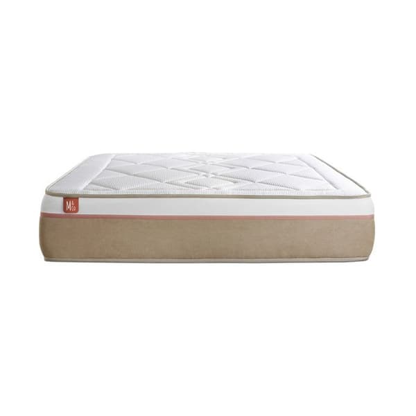 Madrass LE SOYEUX 160x200cm Pocketfjädrar + BioVisco-minnesform - Tjocklek 24cm