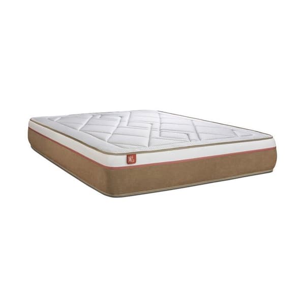 Madrass LE SOYEUX 160x200cm Pocketfjädrar + BioVisco-minnesform - Tjocklek 24cm