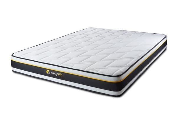 Madrass - SOFT - 140x190 - Hög elastisk skum (HR) - Mycket fast - Vit