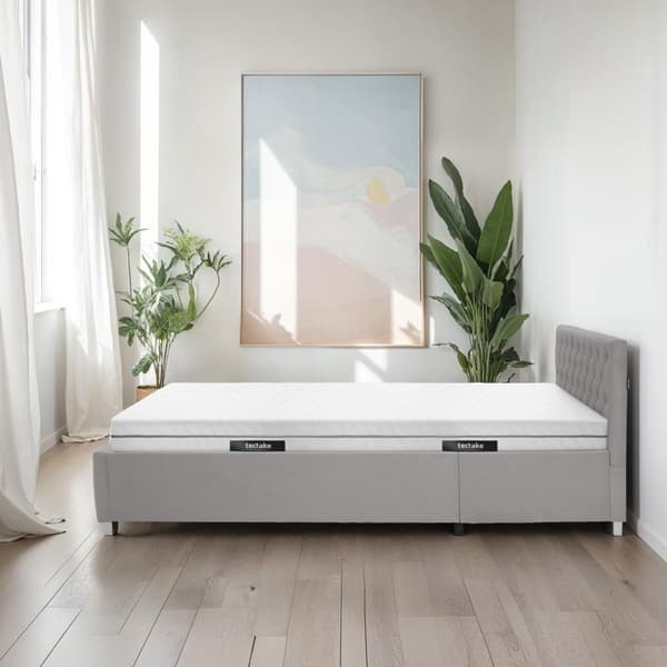 Madras Sky, 2 i 1 hårdhedsgrader, 3D skum/mesh - 100 x 190 cm