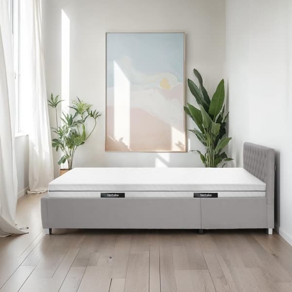 Madras Sky, 2 i 1 hårdhedsgrader, 3D skum/mesh - 100 x 200 cm