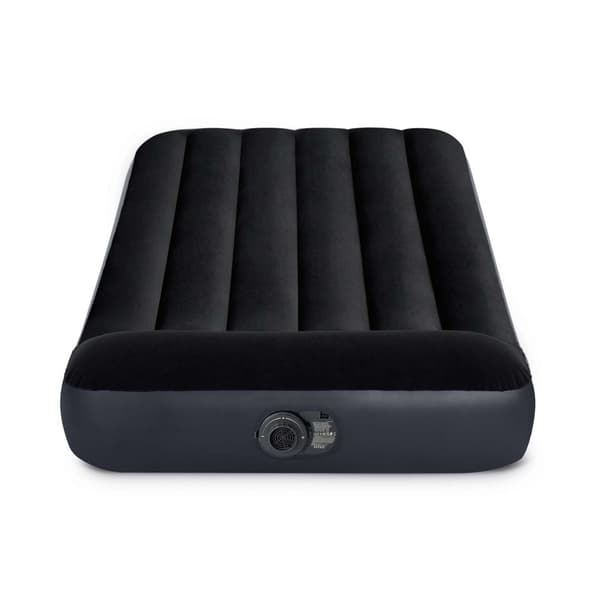 Oppustelig madras 191x99x25 cm med indbygget elektrisk pumpe INTEX 64146ND