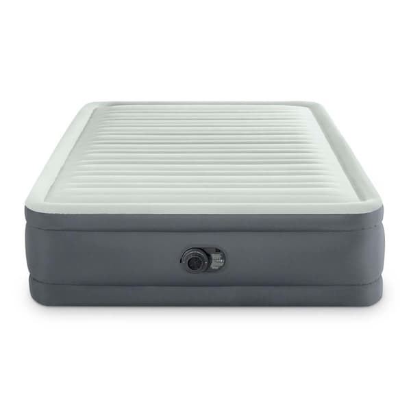 Oppustelig madras 191x137x46 cm med indbygget elektrisk pumpe INTEX 64904ND