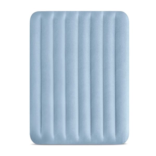Oppustelig madras 203x152x36 cm med indbygget elektrisk pumpe INTEX 64159