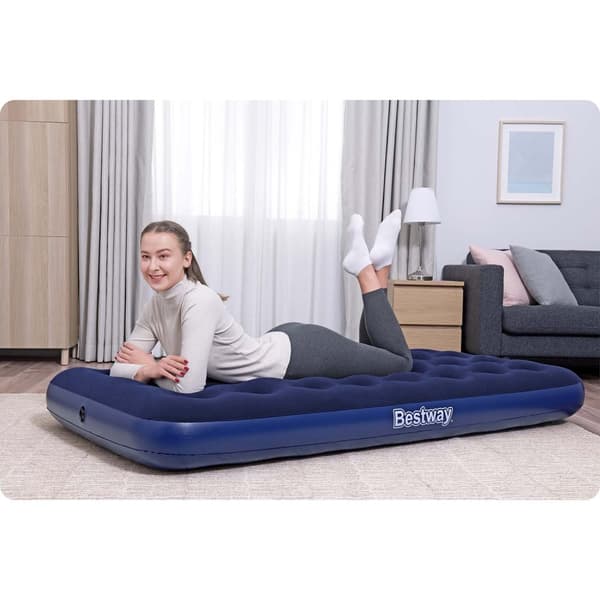 Uppblåsbar madrass 188x99x22 cm enkel Bestway 67001