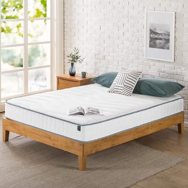 Zinus Tight Top Madras Vit 80 x 190 cm