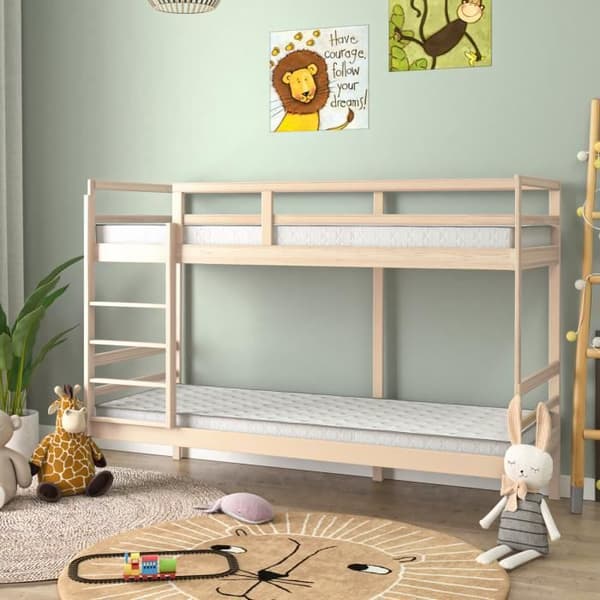 Set med 2 madrasser - 90 x 190 cm - Skum - 14 cm - 5 komfortzoner - DEKO DREAM - Hahtuva