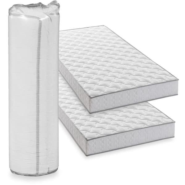 Set med 2 madrasser - 90 x 190 cm - Skum - 14 cm - 5 komfortzoner - DEKO DREAM - Hahtuva