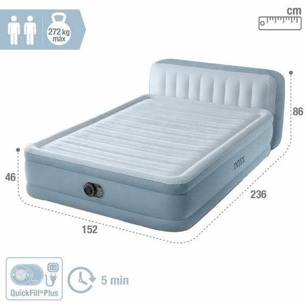 Uppblåsbar madrass Intex 152 x 86 x 236 cm
