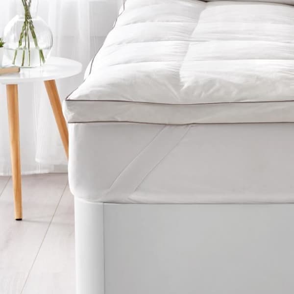 Sängmadrass - Classic Vit - Konfort Plus - 9 cm - 160x200 cm - Ventilerande fjädrar