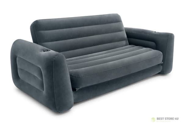 Ilmatäytteinen vuodesohva, iso sänky, patja 2in1 INTEX 66552