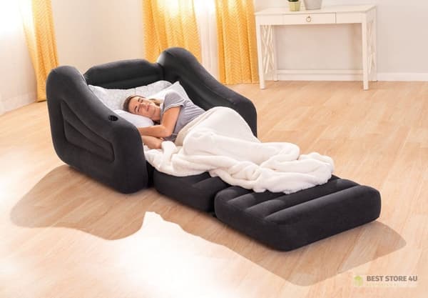 Ilmatäytteinen nojatuoli patja lepotuoli 2in1 INTEX 66551