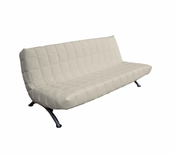 Italiensk bäddmadrass - CD-LETTO-PANNA-130X190 - Quiltat bäddsoffaöverdrag, kräm, 130X190 cm