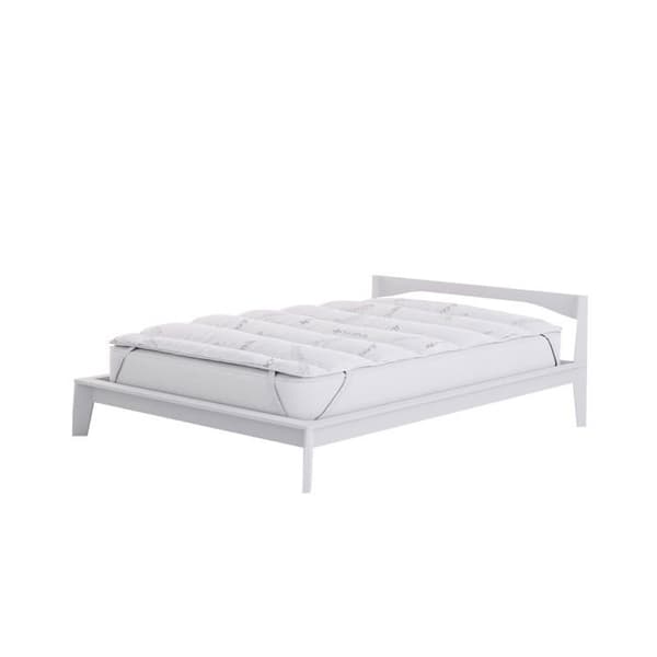 Mb home italy - B-TO-THERMOCONTROL-1PM -, Quiltad övermadrass, Termoregulator, Vit, 1 och en halv plats 120 x 195 cm