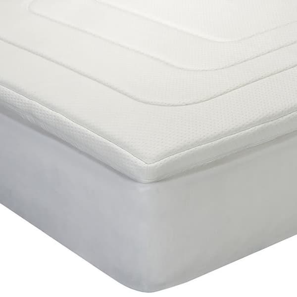 Visco Classic White anti-allergisk madrass - 150x190cm - 5cm (3cm + 2cm)