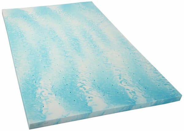 Linenspa - LS30QQ30SWGT - 5,1 cm Toppmadras i Hukommelsesskum, Hukommelsesskum, 3 inch, Queen Size