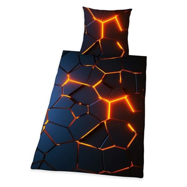 Sängkläder - Herding - Klaus - 3D - 100% bomull - Avtagbar - 140x200 cm