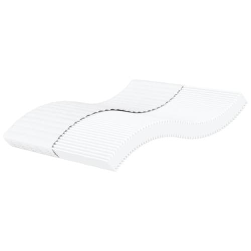 Skummadrass vit 200x220 cm hårdhet H2 H3