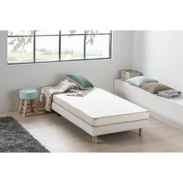DEKO DREAM Skummadrass 90 x 190 cm - Fast komfort - Tjocklek 12 cm - KIETOA