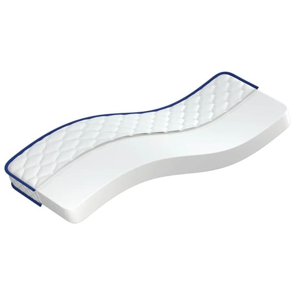 Memoryskummadrass vit 70x200x17 cm