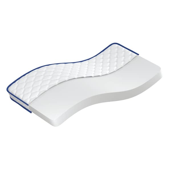 Memoryskummadrass vit 90x190x17 cm