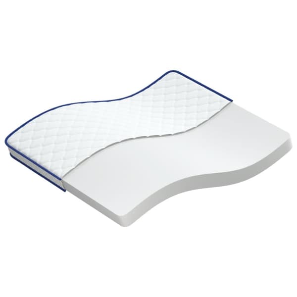 Madrass med memoryskum 200 x 160 x 17 cm