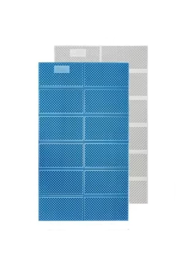 Æggekasse foldemåtte dobbelt r 1.8 cnk2450ws044-blå NATUREHIKE liggeunderlag