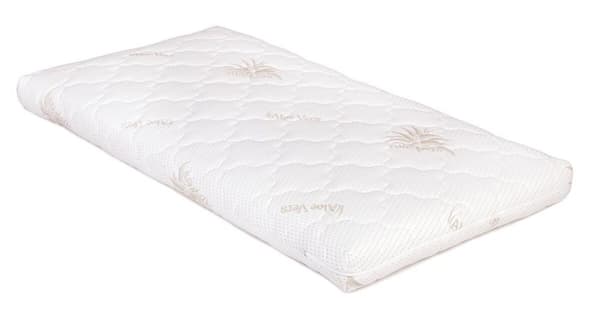 FURNLUX Fjädrande madrass med minne Vit 60x120CM