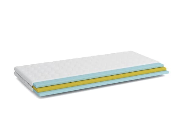 FURNLUX Fjädrande madrass LIVELLO VIT 180x200CM