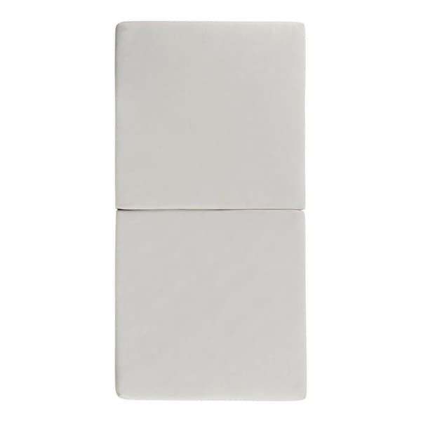 Hopfällbar babymadrass 60x120x4cm - 2 delar - Extrasäng - Avtagbart överdrag - Tillverkad i Frankrike