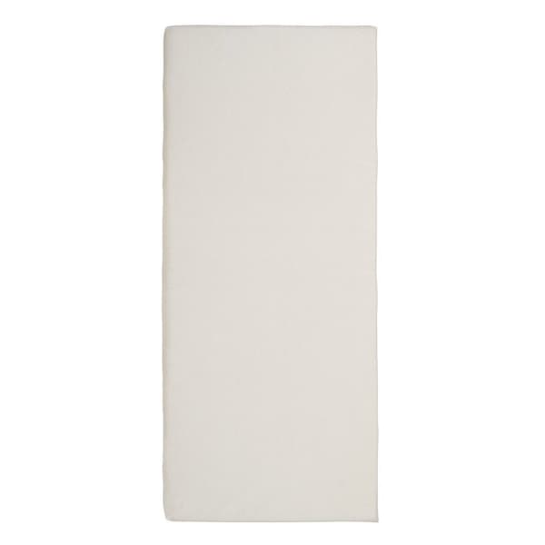TINEO spjälsängsmadrass 80cmx40x5cm - Avtagbart överdrag - Tillverkad i Frankrike - Obehandlad
