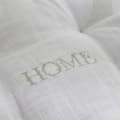 Pikkukuva 3 / 5: Lattiatyyny - TODAY - CHARME - Slub x Chambray x Broderie Capucine - 40 x 40 x 10 cm