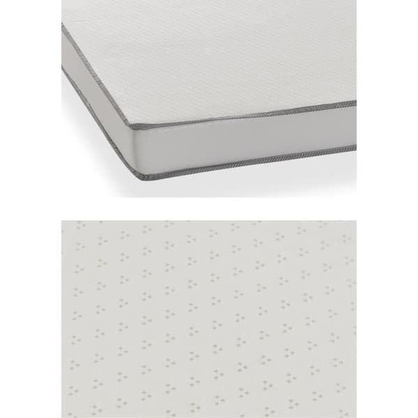Skummadrass 90 x 190 cm - DEKO DREAM Huopa - Skum - Fast komfort - 10 cm - Tillverkad i Europa