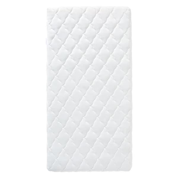 Bambus babymadras - 70x140x10 cm - Blød viskose - Aftageligt betræk - Ingen kemisk behandling