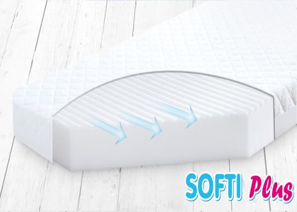 Matelas ortopeder SOFTI Plus, 75x35x4