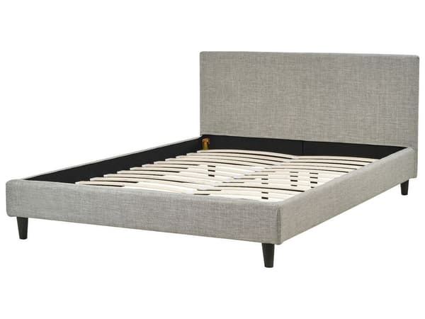 Reservöverdrag till säng 140 x 200 cm ljusgrå FITOU Lumarko!