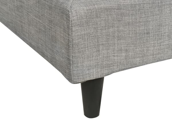 Reservöverdrag till säng 140 x 200 cm ljusgrå FITOU Lumarko!