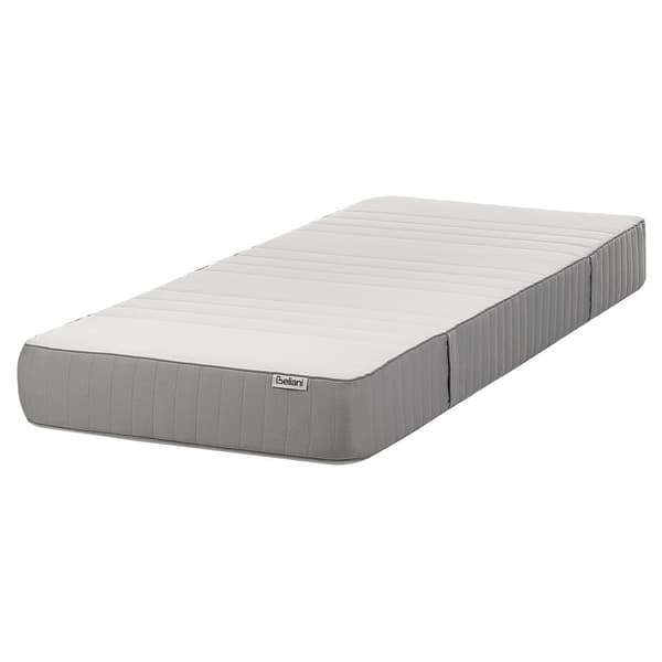 Memory foam-madrass med avtagbart överdrag 80 x 200 cm medelhård FANCY Lumarko!