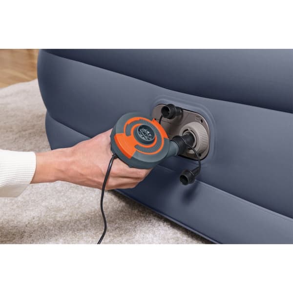 Bestway Dobbelt Luftmadras med Motor 226x152x84 cm til Camping 67923