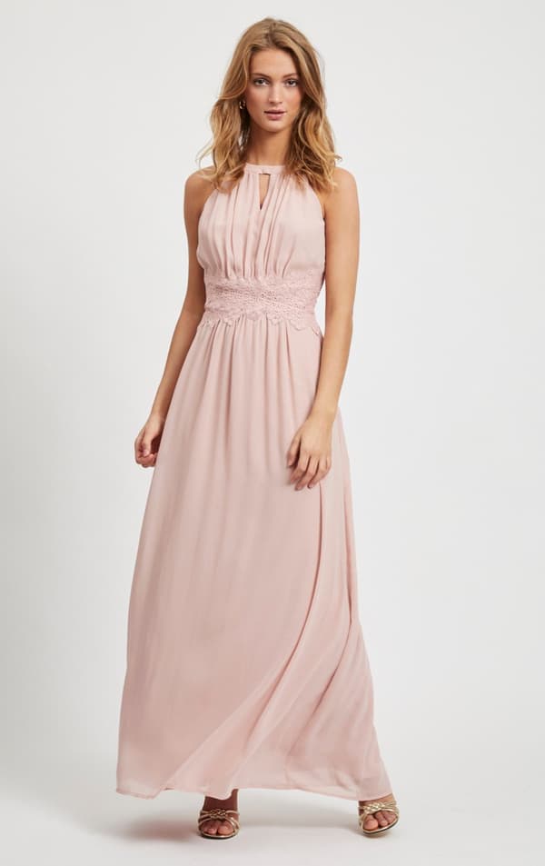 Vila - Vimilina Halterneck Maxi Dress