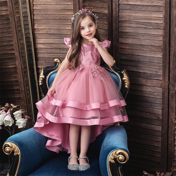 Party Multiway Dovetail Girls Dress Birthday & Special Occasions