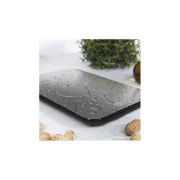 Cecotec High-precision waterproof digital kitchen scale. Extraflat stainless-steel platform, XL detachable LCD display, 10-kg maximum capacity and 1-