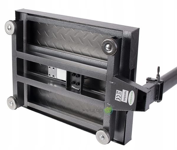 LAGERVEJ 300 KG MED POSESTØTTE 50X40CM FRA 10G LCD-BATTERI