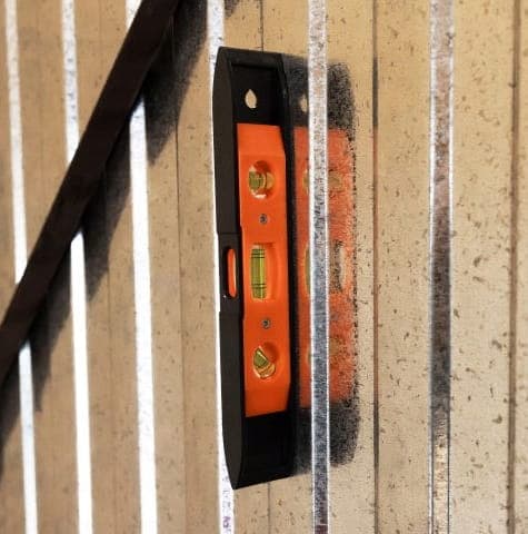 Magnetisk vattenpass 23 cm liten kort