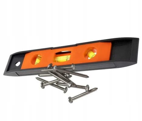 Magnetisk vattenpass 23 cm liten kort