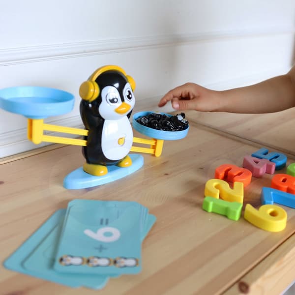 WOOPIE Balansvåg Lärande & Räkna Pingvin
